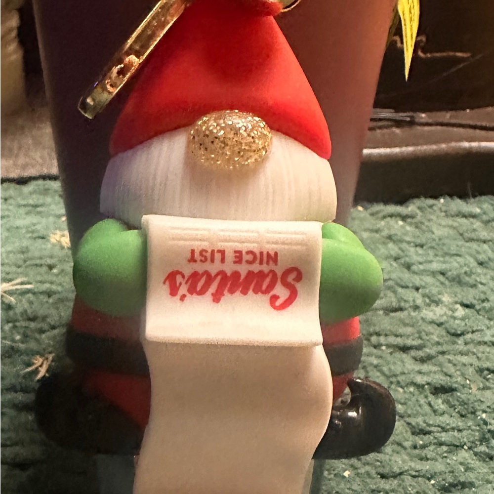 Bath Body Works Pocket Bac Holder Antibacterial Santa  Gnome NWOT